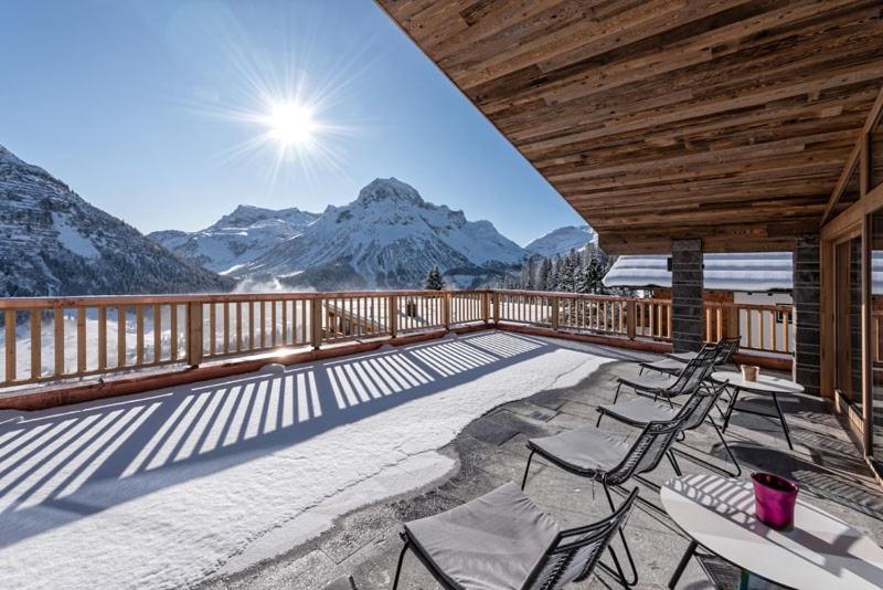 Skilodge Oberlech Екстериор снимка