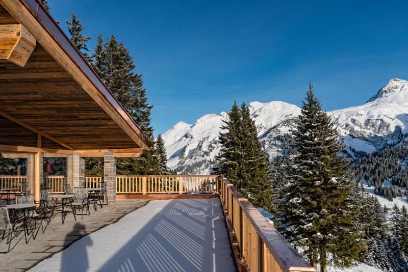 Skilodge Oberlech Екстериор снимка